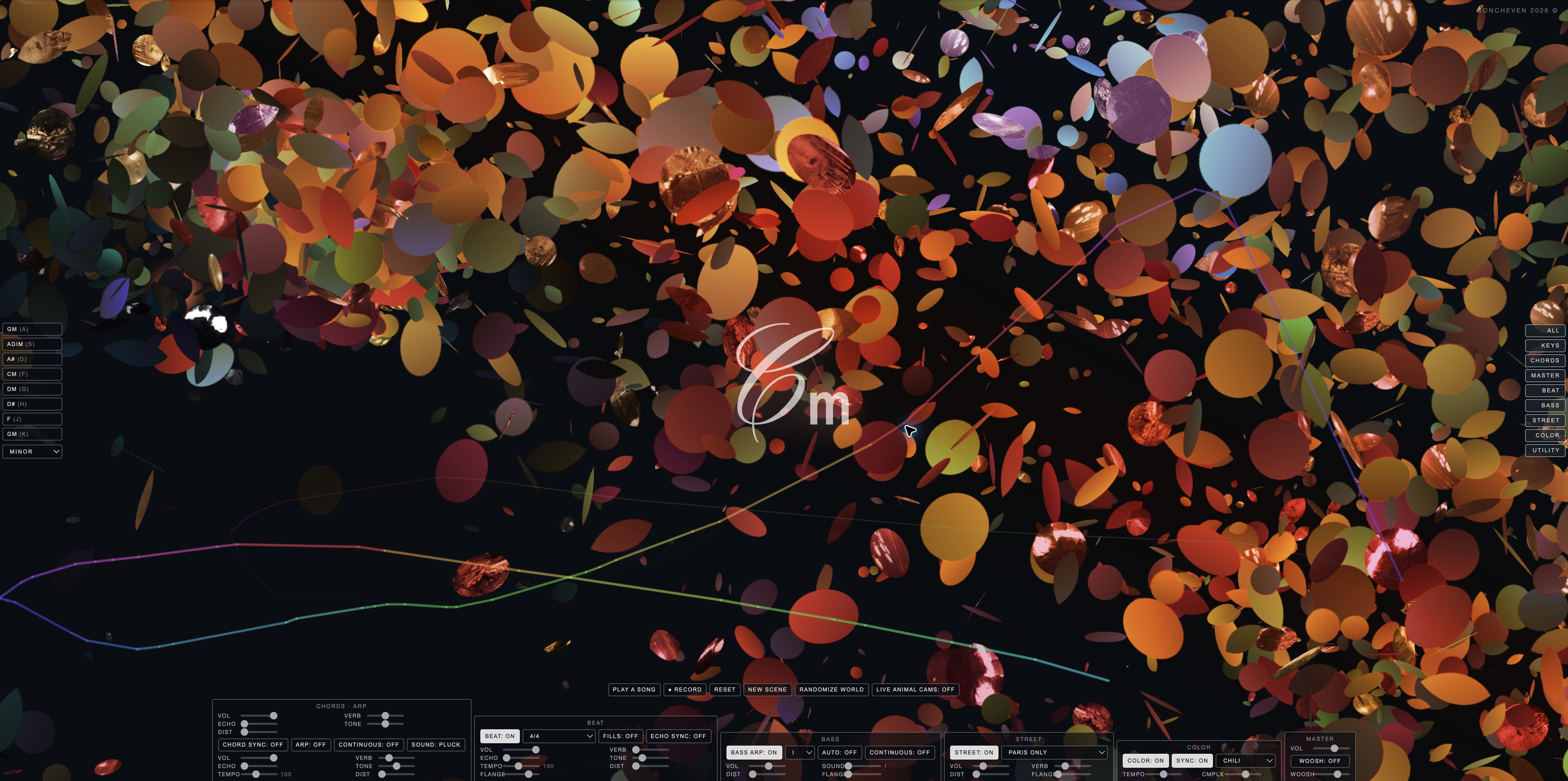 The SIFT interactive visual music instrument interface